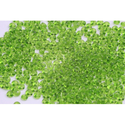 Czech Glass Drop Beads 8/0 Lime Green 14 | Preciosa Drops