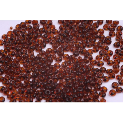 Brown Czech Seed Beads 8/0 Preciosa č. 18 | Glass Beads