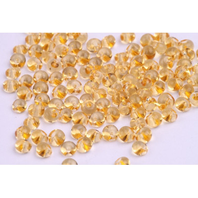 Czech Drops 5/0 Beads Gold č. 22 | Preciosa Glass Beads