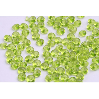 Czech Glass Drops 5/0 Lime Green č. 30 | Preciosa Beads