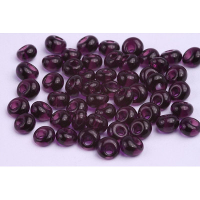 Preciosa Glass Drops 2/0 Amethyst Purple 44 | Czech Beads