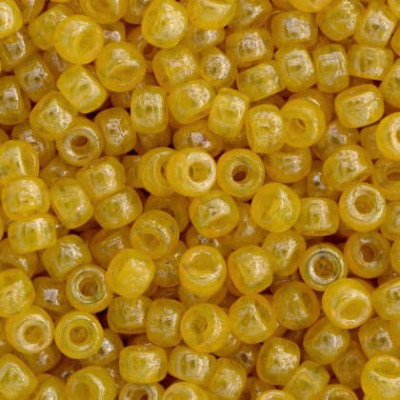 Matubo™ Round 8/0 Czech Beads Opal Amber Luster 81210
