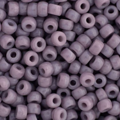 Matubo™ Round 8/0 Czech Glass Seed Beads Opaque Violet 23020