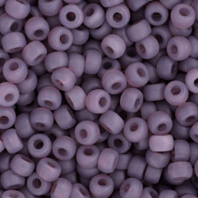 Matubo Round 8/0 Opal Violet Mat 21010/84110 | Czech Glass Beads