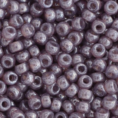 Matubo 8/0 Czech Seed Beads Opal Violet Luster 21010/14400