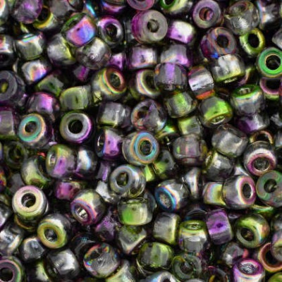 Matubo Round 8/0 Magic Violet Green 00030/95000 | Czech Beads