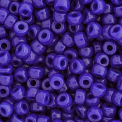 Matubo Round 8/0 Opaque Blue 33050 | Czech Glass Beads