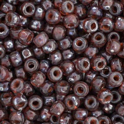 Matubo Round 8/0 Hyacinth Picasso 90030/43400 | Czech Beads