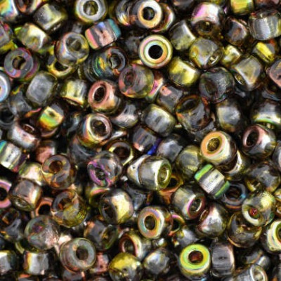 Matubo™ Round 8/0 Magic Yellow Brown 00030/95400 | Czech Beads