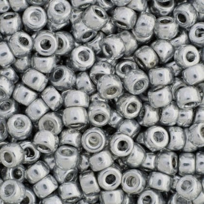 Matubo Round 8/0 Crystal Full Labrador 27000 | Czech Seed Beads