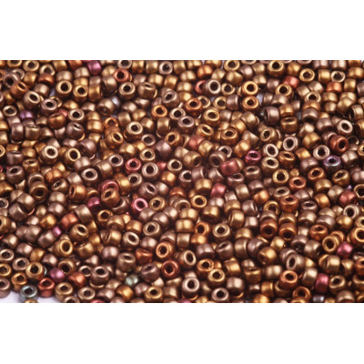 Matubo Round 8/0 Bronze Rainbow 00030/01620 | Czech Glass Beads