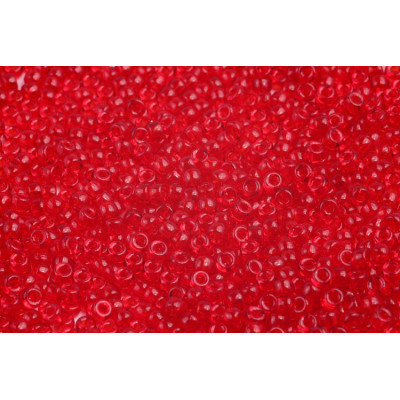 Matubo Round 8/0 Czech Seed Beads Ruby 90080 | Glass Beads