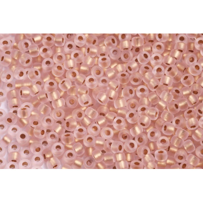 Matubo 8/0 Seed Beads Rosalin Matte Bronze Lined 85106 | Glass Beads