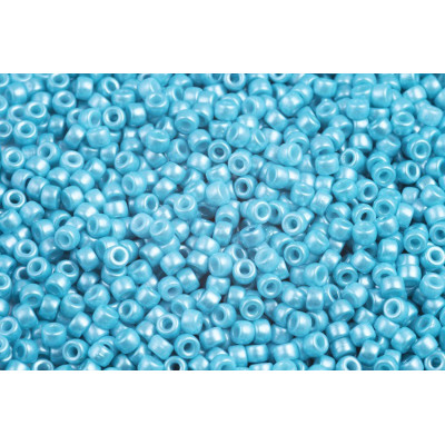 Matubo Round 8/0 Pastel Aqua 02010/25019 | Czech Seed Beads