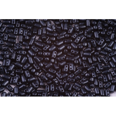 Matubo Rulla Beads 3x5mm Metallic Suede Dark Blue 79032