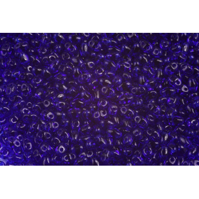 Matubo MiniDuo 2x4mm Cobalt Blue 30090 | Czech Two-Hole Beads