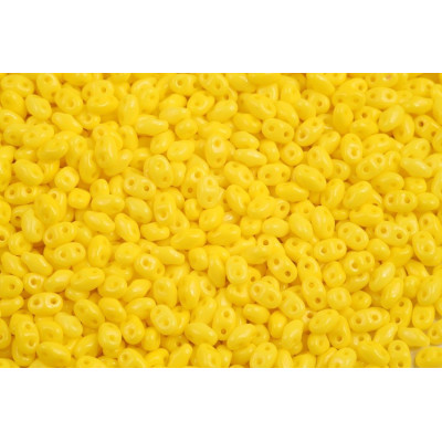 Matubo MiniDuo 2x4mm Limon Yellow 83120 | 2-Hole Czech Beads