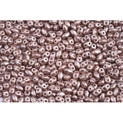 Matubo MiniDuo 2x4mm Pastel Light Brown Coco 02010/25005