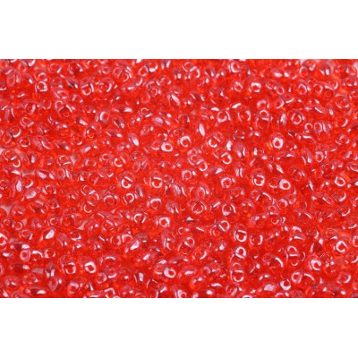 Matubo MiniDuo 2x4mm Hyacinth Orange Luster 90030/14400