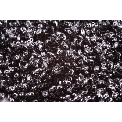 Matubo™ MiniDuo 2x4mm Jet Labrador 23980/27001 | Perlen