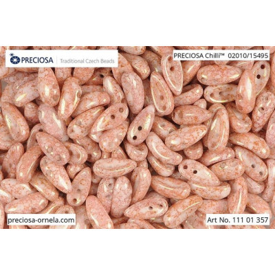 Preciosa Chilli Beads 4x11mm Terracotta 02010/15495 | Glass Beads