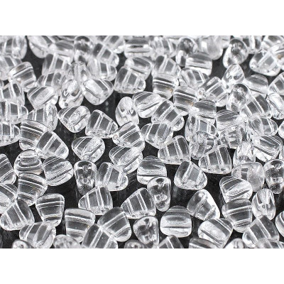 Matubo™ Nib-Bit Crystal 00030 | 6x5mm 2-Hole Czech Glass Beads