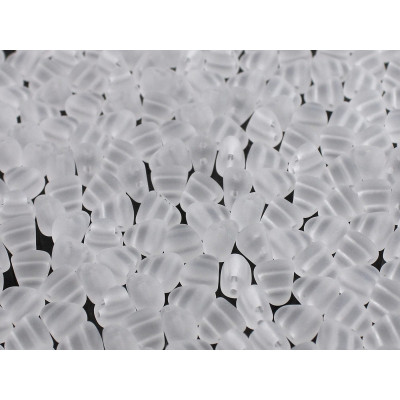 Matubo™ Nib-Bit Beads 6x5mm Crystal Mat 00030/84110 | Czech Glass