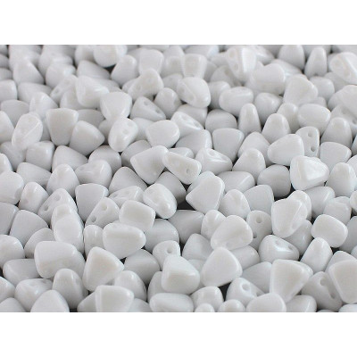 Matubo Nib-Bit 2-Hole Beads Chalk White 03000 | 6x5mm