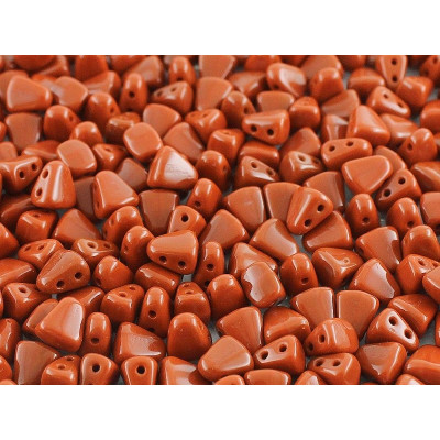 Matubo Nib-Bit Beads 6x5mm Opaque Chocolate 13600 | Czech Glass