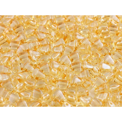 Matubo Nib-Bit 6x5mm Crystal Orange Luster 00030/14413 | Czech Beads