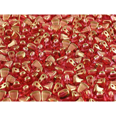 Matubo Nib-Bit 6x5mm Crystal Red Luster 00030/14495 | Czech Beads