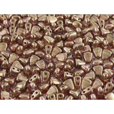 Matubo™ Nib-Bit 6x5mm Senegal Brown-Purple 15695 | Czech Beads