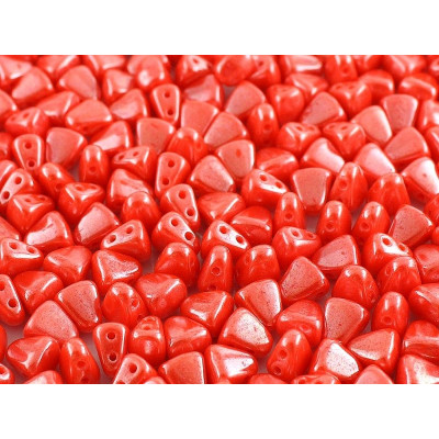 Matubo™ Nib-Bit Beads 6x5mm Opaque Orange Luster 93140/14400
