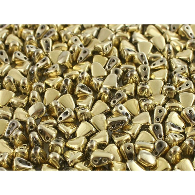 Matubo Nib-Bit 6x5mm Crystal Full Amber 26440 | Czech Glass Beads