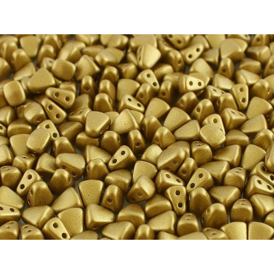 Matubo Nib-Bit 6x5mm Crystal Bronze Olive Gold 01720 | Czech Beads