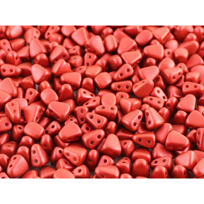 Matubo™ Nib-Bit 6x5mm Chalk Lava Red 03000/01890 | Czech Beads