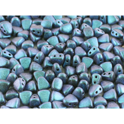 Matubo Nib-Bit 6x5mm Polychrome Chameleon Emerald