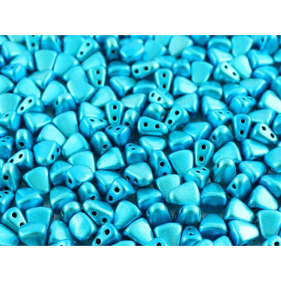 Matubo Nib-Bit 6x5mm Metallic Turquoise 23980/24206 | Czech Glass