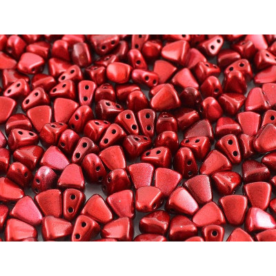 Matubo™ Nib-Bit Beads Lipstick Red 23980/24209 | Czech Glass 6x5mm