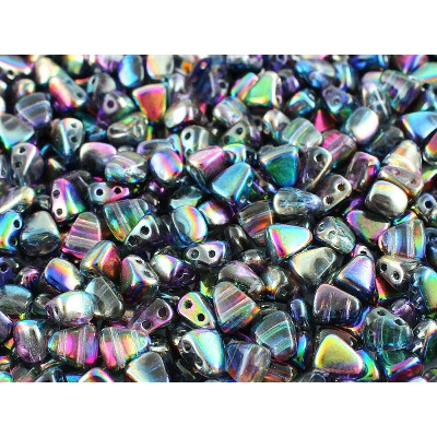 Matubo Nib-Bit 6x5mm Magic Blue Pink 00030/95100 | Czech Beads