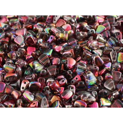 Matubo Nib-Bit 6x5mm Magic Red Brown 95200 | Czech Glass Beads