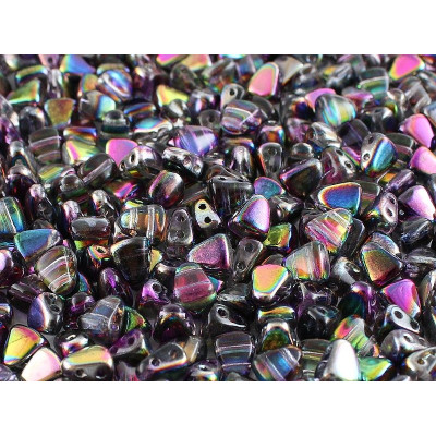 Matubo Nib-Bit 6x5mm Magic Violet Grey 00030/95500 | Czech Beads
