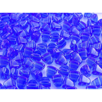 Matubo Nib-Bit 6x5mm Sapphire Blue 30060 | Czech Glass Beads