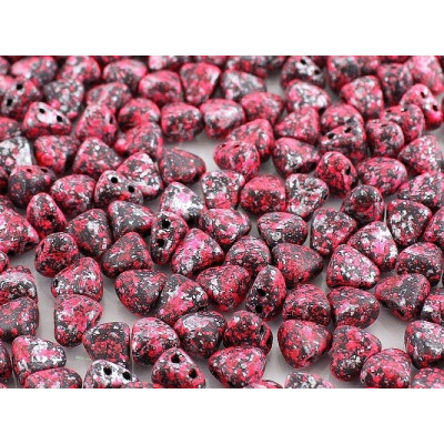 Matubo Nib-Bit 6x5mm Tweedy Pink 23980/45708 | Czech Glass Beads