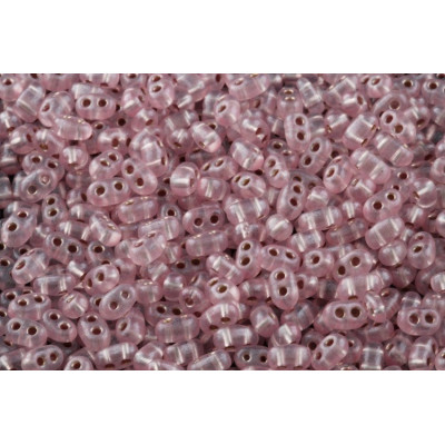 Preciosa Twin Two-Hole Beads Lilac 0460/78098 2.5x5mm | Czech Glass