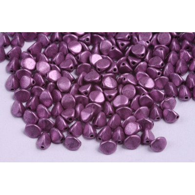 5x5mm Violet Pinch Beads 5448 | Rutkovsky Czech Glass Beads