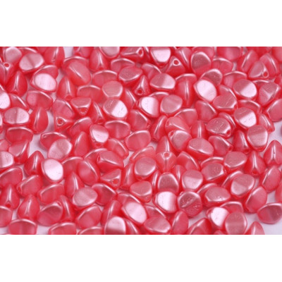 Pinch Beads Pastel Light Coral 02010/25007 5x5mm | Czech Glass