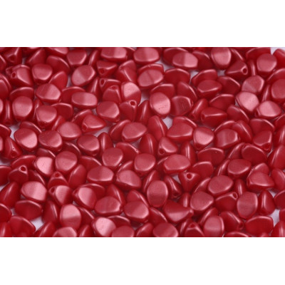 Pinch Beads Pastel Dark Coral 02010/25010 5x5mm | Czech Glass