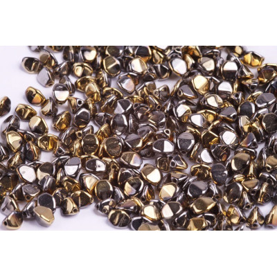 Pinch Beads Crystal California Graphite 00030/98547 | Czech Glass