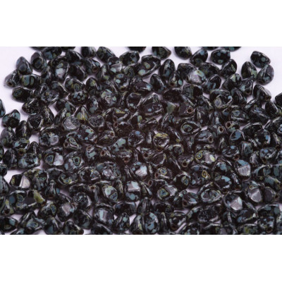 Pinch Beads Jet Picasso 23980/86800 5x5mm | Rutkovsky